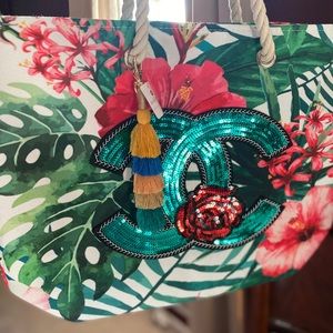 Tote bag beach bag coco